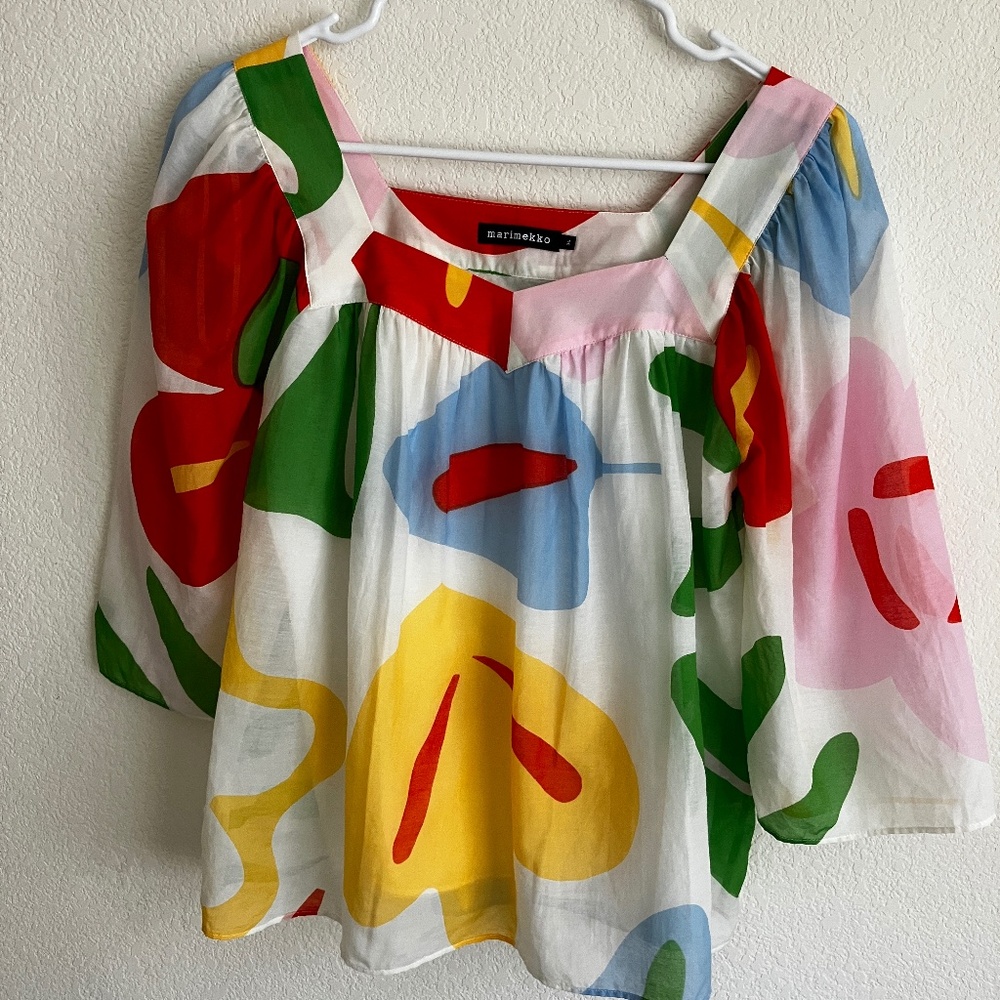 Marimekko Innokkuus Viidakko blouse